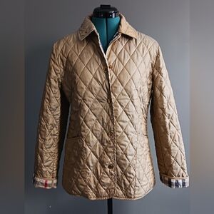 Burberry London Quilted Jacket Size S,